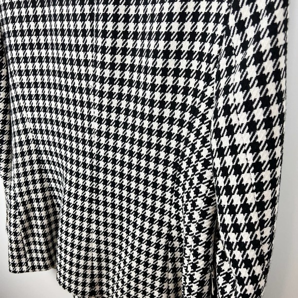 Zara Black Plaid Double Breasted Blazer - Picture 10 of 17